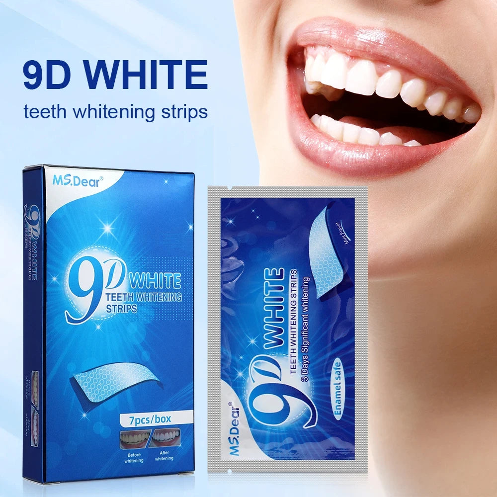 9D Teeth Whitening Strips