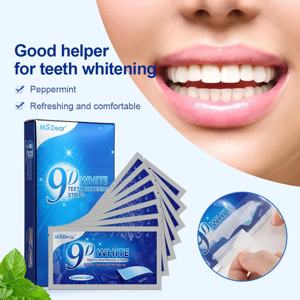 9D Teeth Whitening Strips