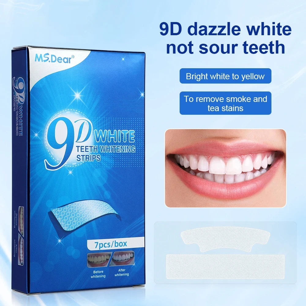 9D Teeth Whitening Strips
