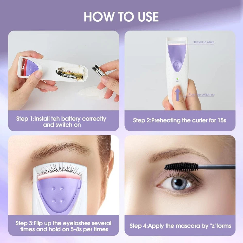TOUCHBeauty Heated Eyelash Curler