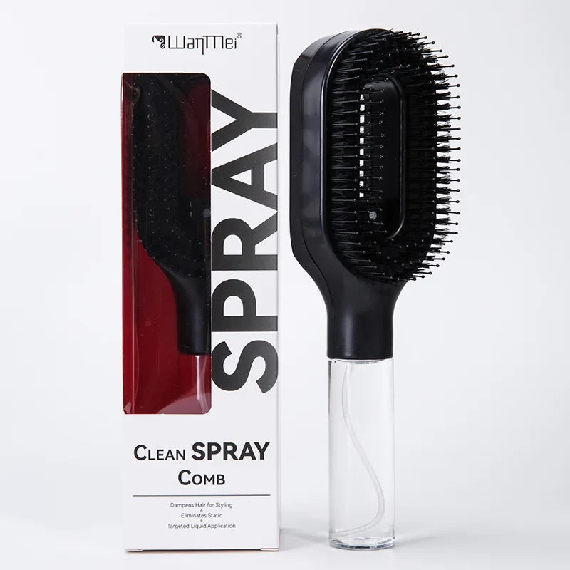 2-in-1 Detangling Spray Hairbrush