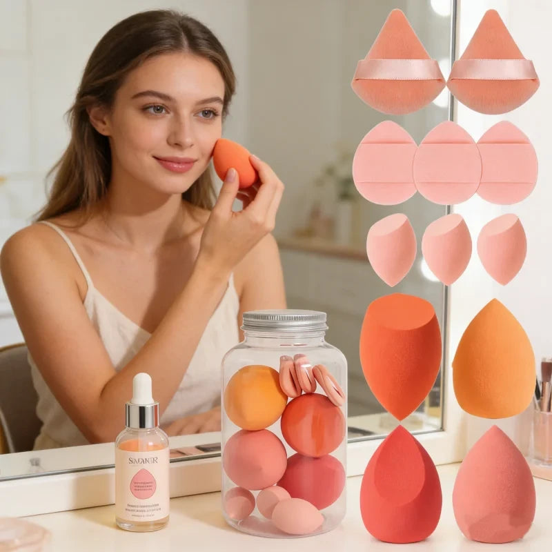 Versatile Makeup Sponge Blender Set
