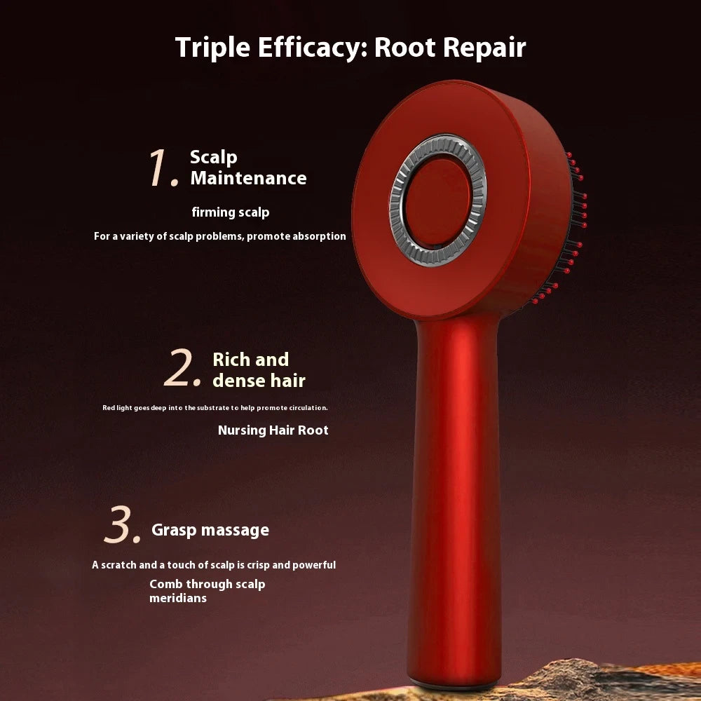 Electric Red Light Scalp Massager