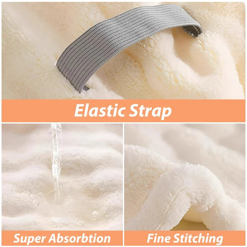 Absorbent Microfiber Hair Towel