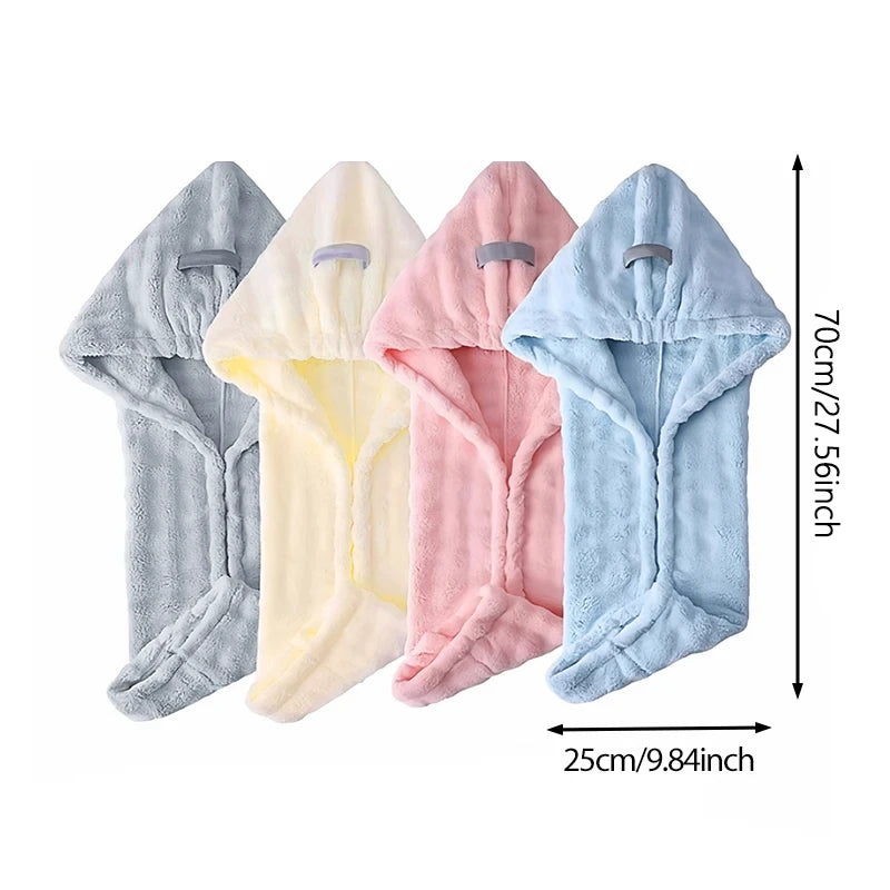 Absorbent Microfiber Hair Towel