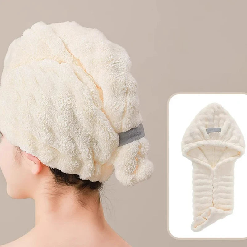 Absorbent Microfiber Hair Towel