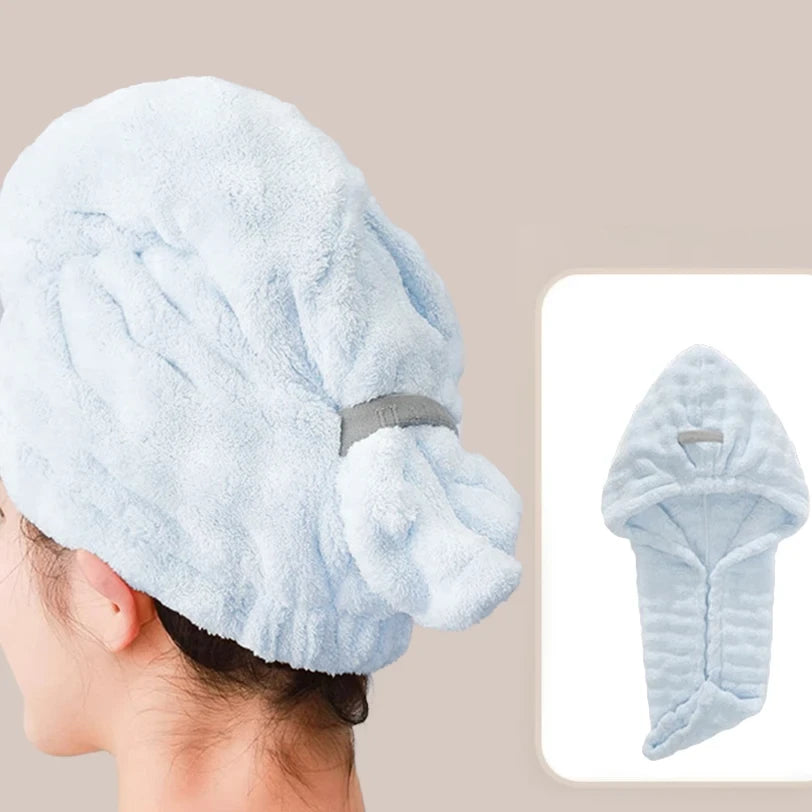 Absorbent Microfiber Hair Towel