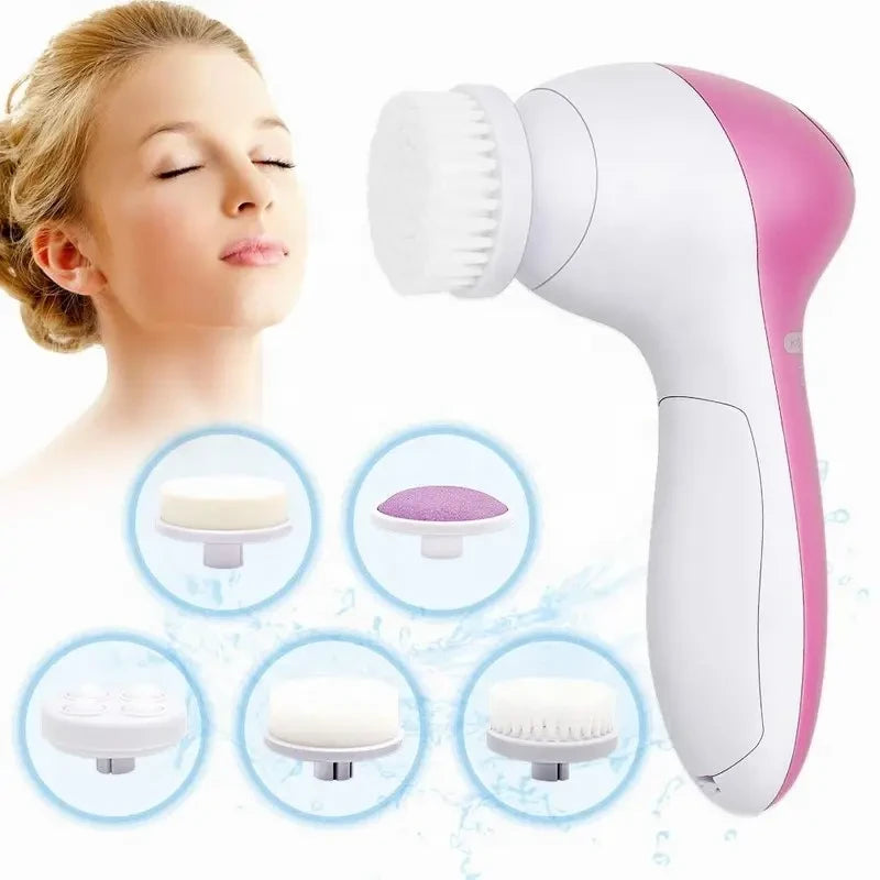 5-in-1 Electric Facial Cleanser