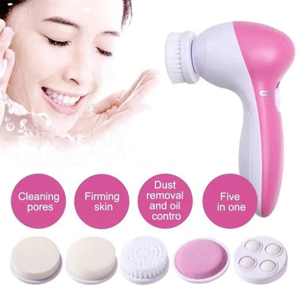 5-in-1 Electric Facial Cleanser
