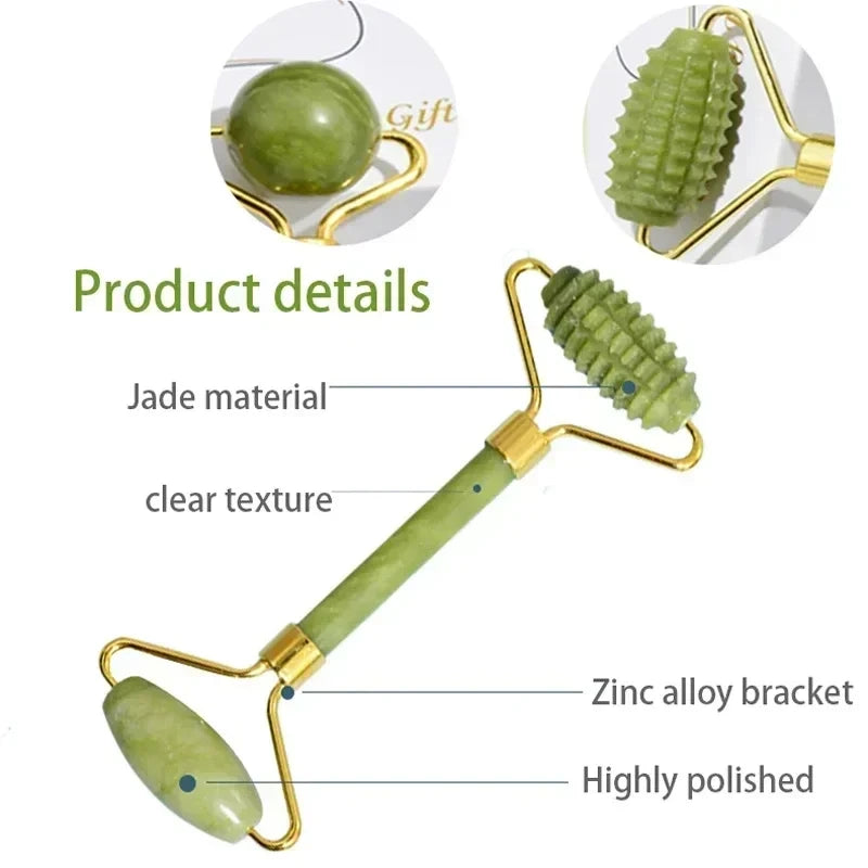 Natural Stone Facial Massage Set