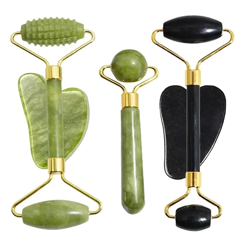 Natural Stone Facial Massage Set