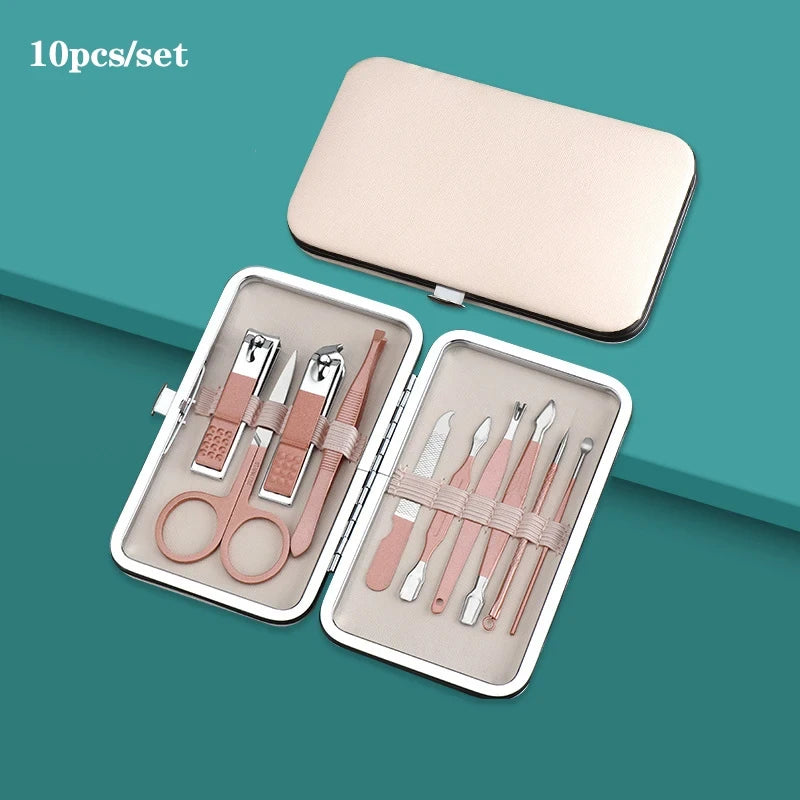 Professional Stainless Steel Manicure Set