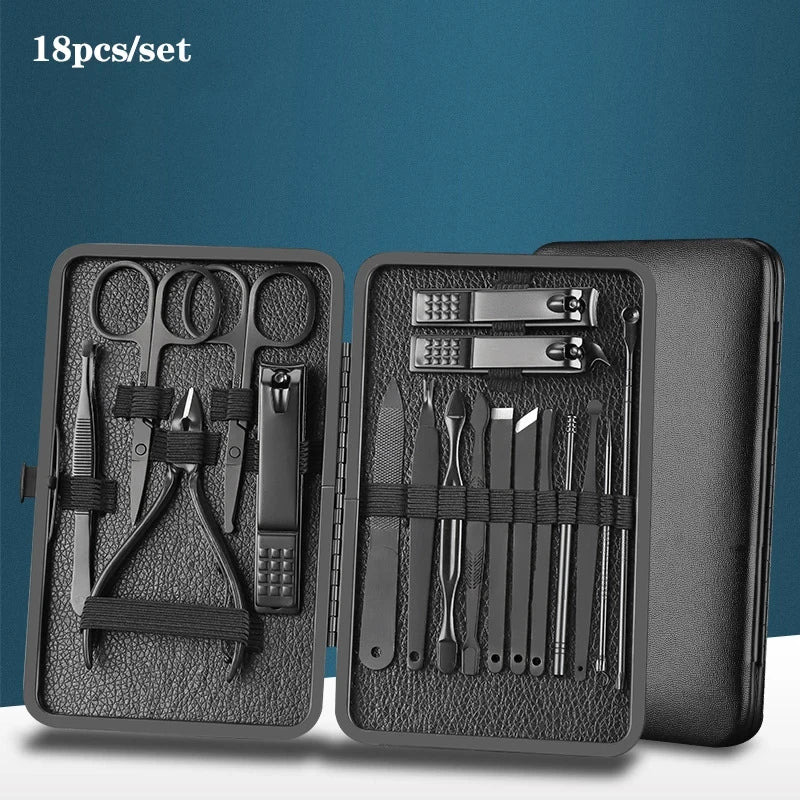Professional Stainless Steel Manicure Set